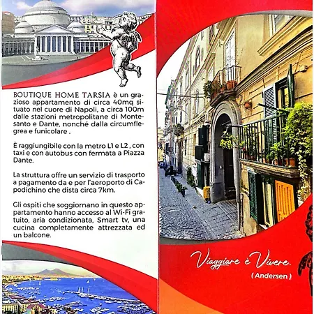 Boutique Home Tarsia- A 2 Minuti Da Piazza Dante E Metro Montesanto Naples Exterior photo